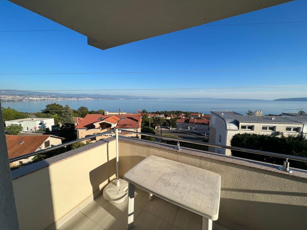 Panoramic Apartment Sea View And Pool Opatija Ičići Exteriér fotografie